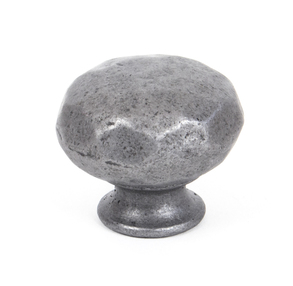 Added Natural Smooth Elan Cabinet Knob - Small To Basket