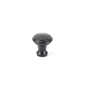 Added Black Hammered Cabinet Knob - Small To Basket