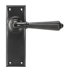 Added Aged Bronze Hinton Lever Latch Set To Basket