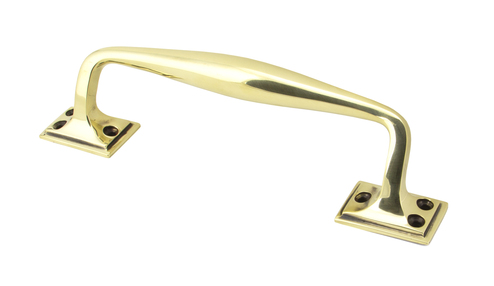 Added Anvil 45461 Aged Brass 230mm Art Deco Pull Handle To Basket