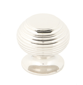 Added Polished Nickel Beehive Cabinet Knob 30mm To Basket