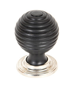 Added Ebony and PN Beehive Cabinet Knob 38mm To Basket