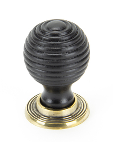 Added Ebony and AB Beehive Cabinet Knob 38mm To Basket
