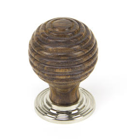 Added Rosewood and PN Beehive Cabinet Knob 35mm To Basket