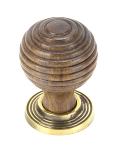 Added Rosewood and AB Beehive Cabinet Knob 35mm To Basket
