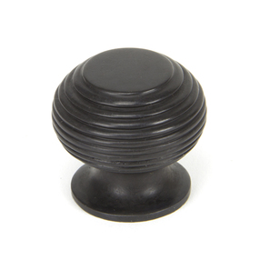 Added Aged Bronze Beehive Cabinet Knob 30mm To Basket