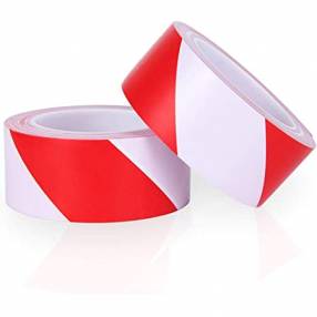 Added Everbuild Barrier Tape Red/White 72mm x 500m To Basket