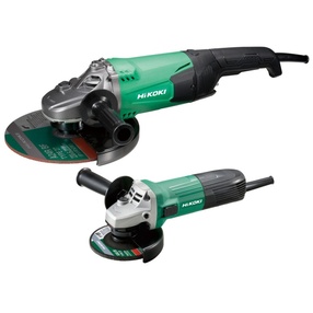 Hikoki G12SS 115mm G23SS 230mm Angle Grinder Twin Pack