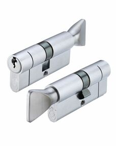 Vier 5-Pin Euro Key & Turn Cylinder SC | SIIS Ltd